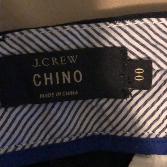 J. Crew Chino navy blue shorts size 00 - Picture 5 of 6